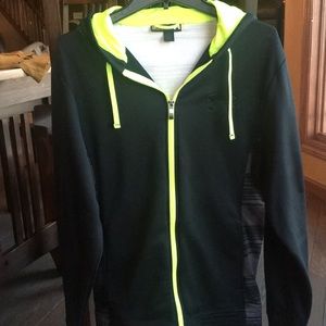 Under armour zip up hoddie